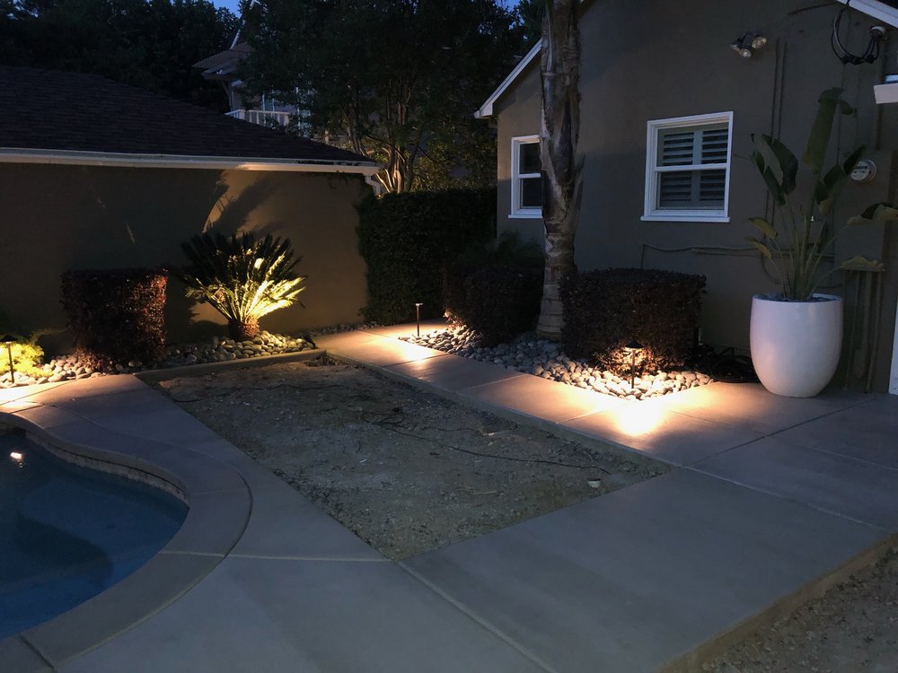 Slide of LED Landscape Lighting