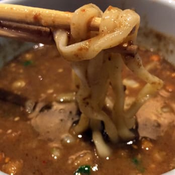 Menya le Nood - Close-up of my tsukemen - Ramen Near Me - Honolulu, Hawaii