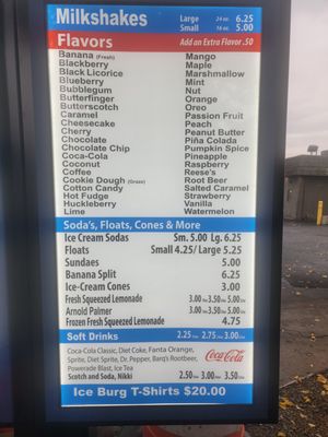 Menu photo 2 Ice-Burg Drive-In Walla Walla, WA