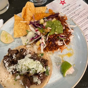 Tacos Tequila Whiskey - Carne Asada, Walnut Chorizo Tacos - Whiskey Bars Near Me - Denver, Colorado