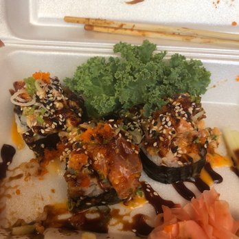 Yummy Thai Restaurant - New salmon roll. Tasted great. Can only, yet again, recommend it - Thai Near Me - Wetumpka, Alabama Yummy Thai Restaurant - New salmon roll. Tasted great. Can only, yet again, recommend it - Thai Near Me - Wetumpka, Alabama