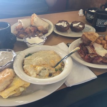 Eggs Up Grill - Grits were really good. - Breakfast & Brunch Near Me - Myrtle Beach, South Carolina Eggs Up Grill - Grits were really good. - Breakfast & Brunch Near Me - Myrtle Beach, South Carolina