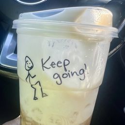 To my regular Starbucks crew....my new fam  not sure who wrote this on my cup today, but it was exactly what I needed