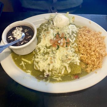 Elvira's Mexican Grill - Spinach Enchiladas with black beans - Mexican Near Me - Upland, California Elvira's Mexican Grill - Spinach Enchiladas with black beans - Mexican Near Me - Upland, California