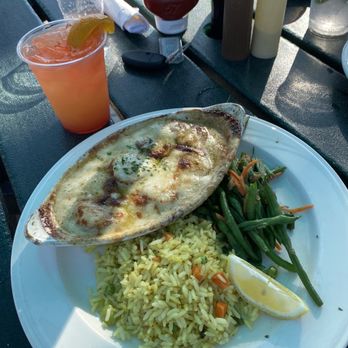 The Mucky Duck - Baked scallop special. - Seafood Near Me - Captiva, Florida