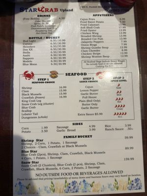 Menu photo 3 Star Crab Upland, CA Menu photo 3 Star Crab Upland, CA