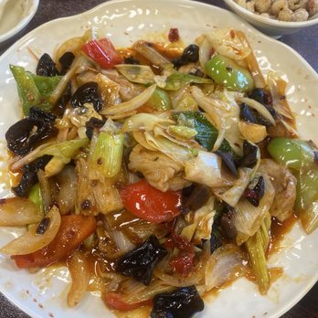 Big Boss Noodle and Tea - Double cooked pork (twice cooked pork) - Noodles Near Me - Edmond, Oklahoma Big Boss Noodle and Tea - Double cooked pork (twice cooked pork) - Noodles Near Me - Edmond, Oklahoma