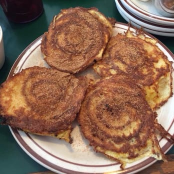 The Frog Pond - The cinnamos roll french toast is really sweet and heavy, maybe regular french toast is better if you dislike too sweet! - Breakfast & Brunch Near Me - St Pete Beach, Florida The Frog Pond - The cinnamos roll french toast is really sweet and heavy, maybe regular french toast is better if you dislike too sweet! - Breakfast & Brunch Near Me - St Pete Beach, Florida