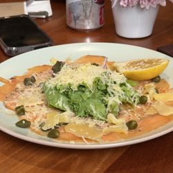 500 Noches - Carpaccio de salmon.