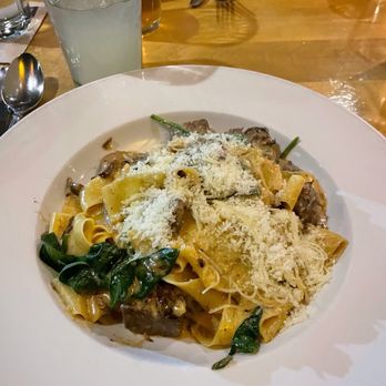 Zov's Bistro - Tustin - Short Rib Pappardelle Pasta; Follow me @RimyEats on Instagram - Mediterranean Near Me - Tustin, California