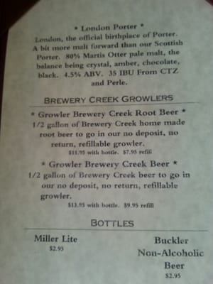 Menu photo 1 Commerce Street Brewery Hotel Mineral Point, WI Menu photo 1 Commerce Street Brewery Hotel Mineral Point, WI