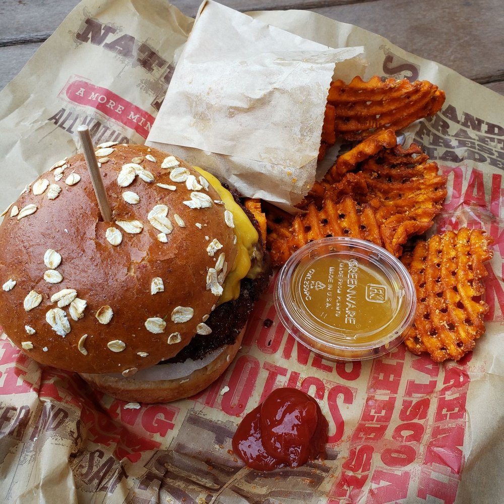 Epic Burger - Double Epic beef burger with sweet potato waffle - Burgers Near Me - Skokie, Illinois Epic Burger - Double Epic beef burger with sweet potato waffle - Burgers Near Me - Skokie, Illinois