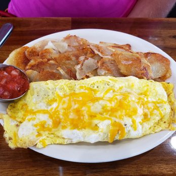 Betty's Cafe - All Meat Omelet with sausage, bacon, ham, and cheese - Breakfast & Brunch Near Me - Vernal, Utah Betty's Cafe - All Meat Omelet with sausage, bacon, ham, and cheese - Breakfast & Brunch Near Me - Vernal, Utah