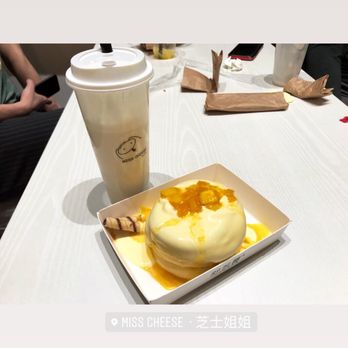 Miss Cheese Tea Cafe - Mango soufflé - Bubble Tea Near Me - Pasadena, California Miss Cheese Tea Cafe - Mango soufflé - Bubble Tea Near Me - Pasadena, California