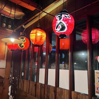 Ken Yakitori Bar - Japanese Lanterns hang from the front windows. - Japanese Near Me - Auckland, AUK Ken Yakitori Bar - Japanese Lanterns hang from the front windows. - Japanese Near Me - Auckland, AUK