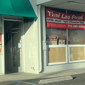 Thai & Laos Market - Front of the market and restaurant. A hole-in-the-wall gem! - Thai Near Me - Anaheim, California
