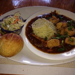 Daily Kneads Cafe - Gumbo. Don't let the simplicity of the dish fool ya. Quite tasty.