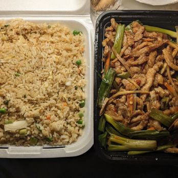 China A Go Go - Fried rice with pepper and onion pork - Chinese Near Me - Pahrump, Nevada China A Go Go - Fried rice with pepper and onion pork - Chinese Near Me - Pahrump, Nevada