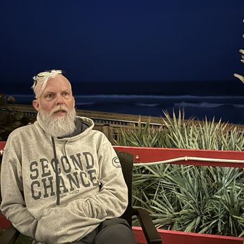 Crabby's Oceanside - Outside on the patio - Seafood Near Me - Daytona Beach, Florida