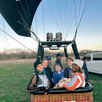 Rohr Balloons - Smiles at the end means success! - Hot Air Balloons Near Me