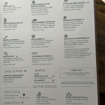 Kyu - Menu - Asian Fusion Near Me - Miami, Florida Kyu - Menu - Asian Fusion Near Me - Miami, Florida