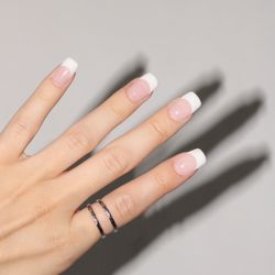 Left Bank Nails & Spa - French Tip w/ Dip