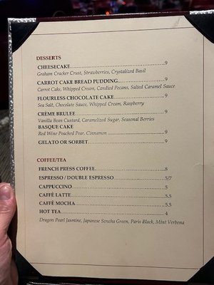 Menu photo 2 The Charcoal Room Las Vegas, NV Menu photo 2 The Charcoal Room Las Vegas, NV