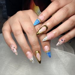 Magic Nails - Gel X with design