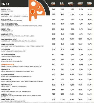 Menu photo 1 Akin Pizzaservice Gnarrenburg, NI