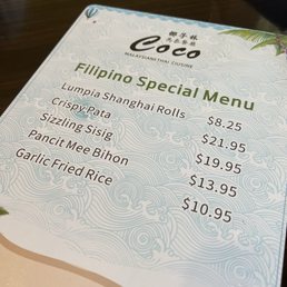 Menu Menu