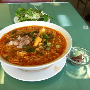 Rang Dong Restaurant - Bun Rieu with Mam Tom - Vietnamese Near Me - Alameda, California