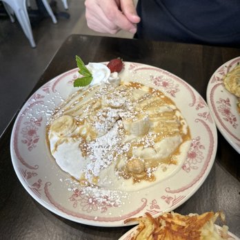 Eggstasy - Banana Macadamia Pancakes - Breakfast & Brunch Near Me - Phoenix, Arizona