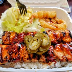 Teriyaki Me! - Number 3, Chicken, well done with spicy teriyaki.