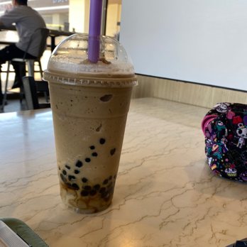 Chaca Tea Bar - Almond frappe with aloe vera and boba - Coffee & Tea Near Me - Redlands, California
