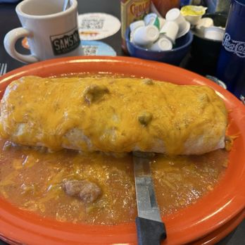 Sam's No 3 - ##12 Kitchen Sink Burrito - Breakfast & Brunch Near Me - Denver, Colorado Sam's No 3 - ##12 Kitchen Sink Burrito - Breakfast & Brunch Near Me - Denver, Colorado