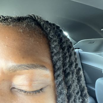 Jasmine Nails & Spa - This was after she was done. Way too thin and not shaped well. - Nail Salons Near Me - Concord, North Carolina