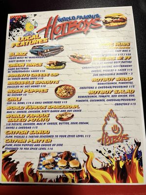 Menu photo 5 World Famous Hotboys Carmel, IN Menu photo 5 World Famous Hotboys Carmel, IN