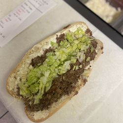 Big Mike's Grill - Cheesesteak with mayo and lettuce!