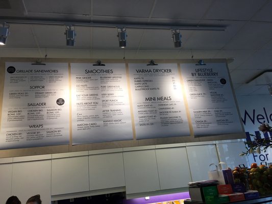 Menu photo 2 Blueberry Stockholm, AB