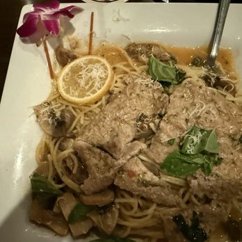 Manalu Italian Restaurant - Veal dish with pasta - Italian Near Me - Frederick, Maryland