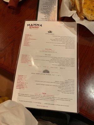 Menu photo 3 Mamma Lucia of Olney Olney, MD