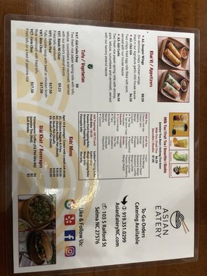 Menu photo 2 Asian Eatery Selma, NC