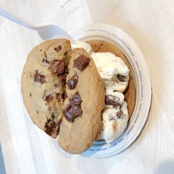 Insomnia Cookies - Sweet and salty caramel pretzel icecream - Desserts Near Me - College Park, Maryland Insomnia Cookies - Sweet and salty caramel pretzel icecream - Desserts Near Me - College Park, Maryland