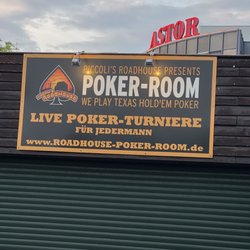 Piccoli's Roadhouse - Poker room signage for the restaurant
