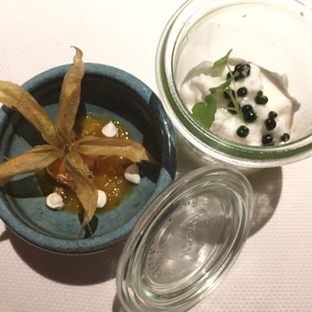Restaurant Christian Etienne - Panxa Cotta y'all outta have. - French Near Me - Avignon, 84