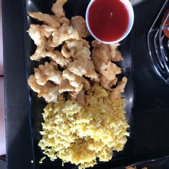 Benchwarmer's - Sweet and sour chicken with fried rice - Chicken Wings Near Me - Rockport, Texas Benchwarmer's - Sweet and sour chicken with fried rice - Chicken Wings Near Me - Rockport, Texas