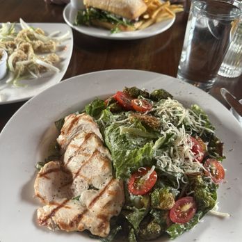 Amaro's Table - chicken caesar salad, steak sandwich with fries - New American Near Me - Vancouver, Washington Amaro's Table - chicken caesar salad, steak sandwich with fries - New American Near Me - Vancouver, Washington