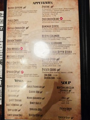 Menu photo 7 Dan's Place West Greenwich, RI