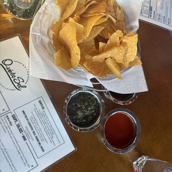 Quinto Sol - Chips & salsa - Mexican Near Me - Redwood City, California