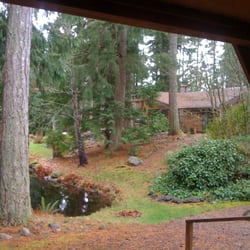 Beaver's Pond Retreat - Taken from front porch of rental showing how closely the owner lives and is watching you...